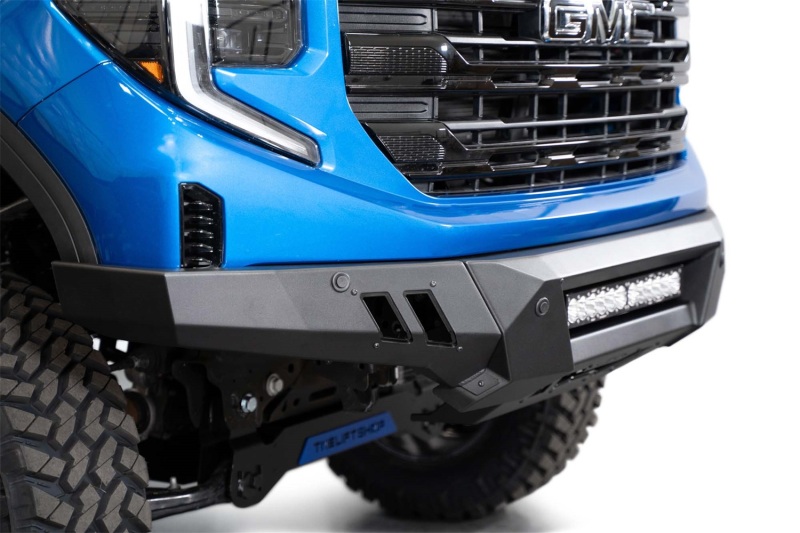 GMC 1500 Bumper - Front - Addictive Desert Designs - Black Label - Satin Black - `22-`27